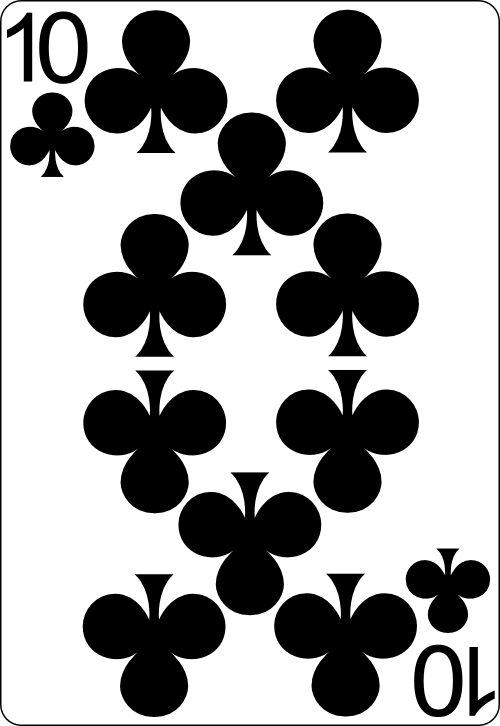 10♣